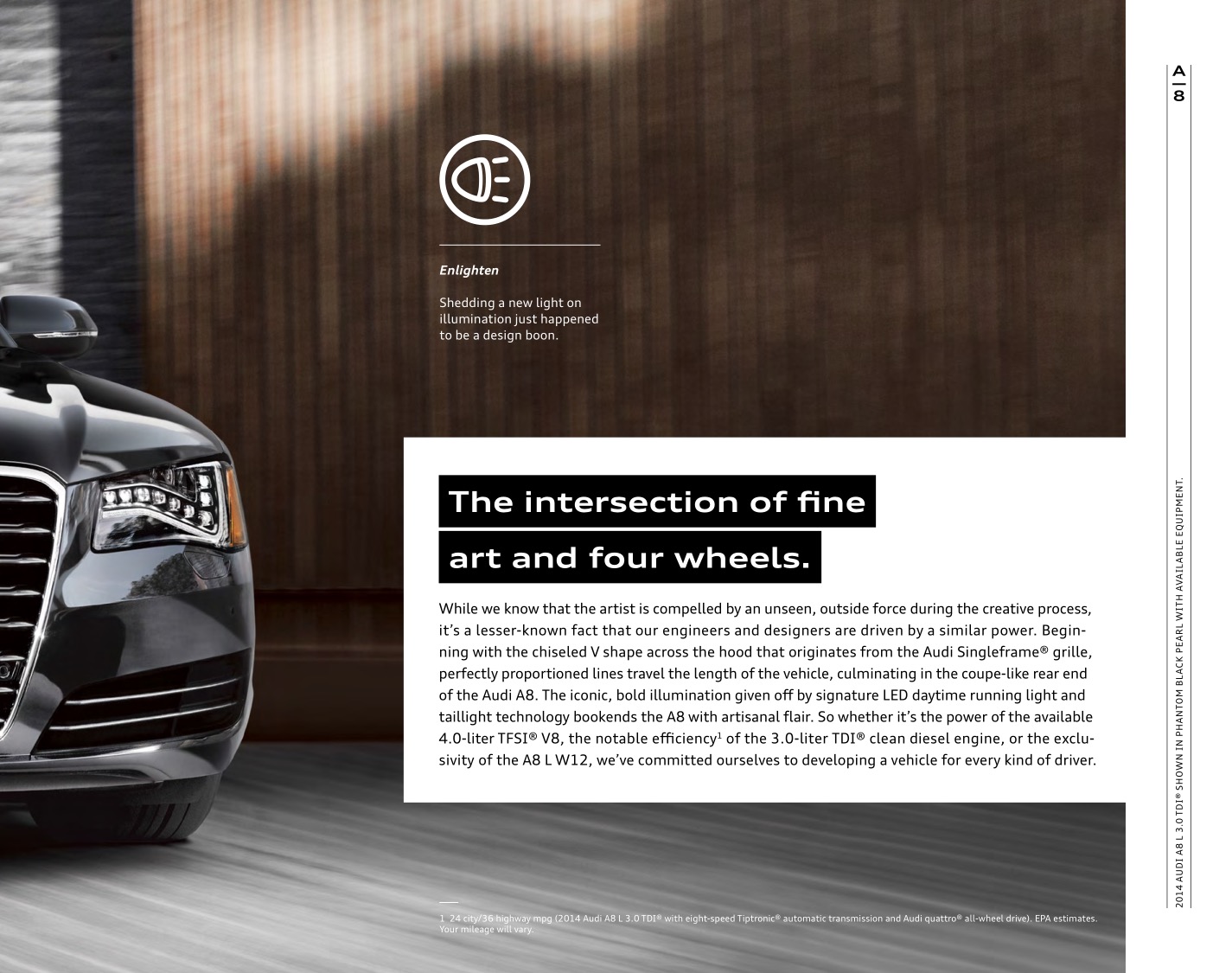 2014 Audi A8 Brochure Page 17
